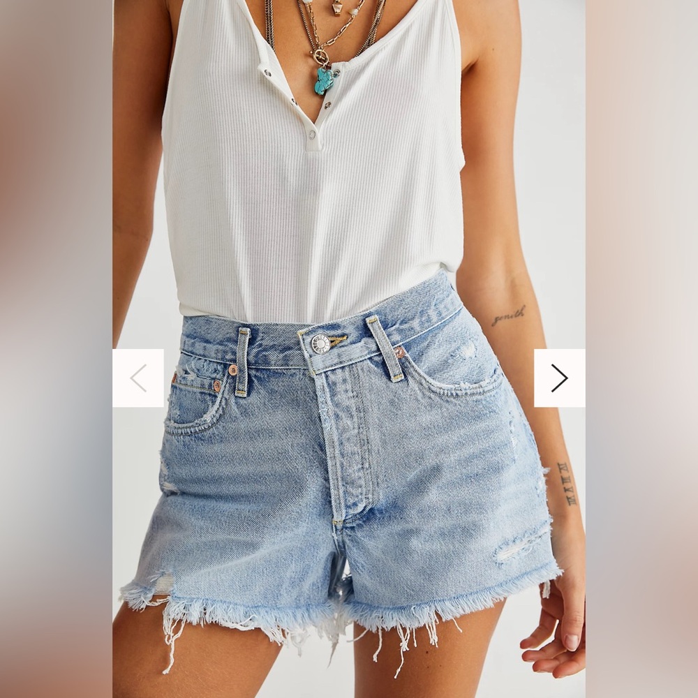 AGOLDE Parker Shorts
